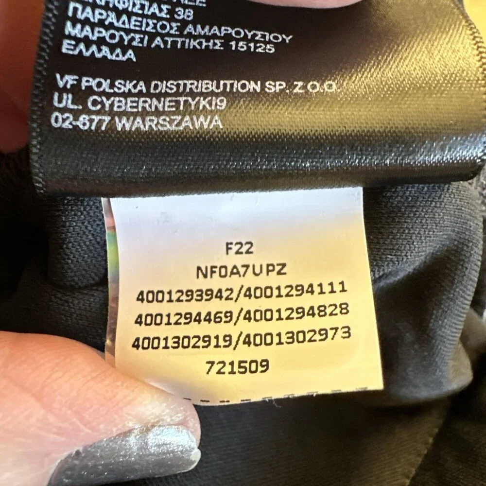 NEW The North Face Women Mountain Sweatshirt Pullover XL Black Pockets Hood - Picture 10 of 12